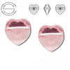 5742 MM 8 Swarovski Heart LIGHT  ROSE