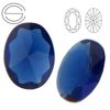 OV II MM 7 Glass stone DARK BLUE SPINEL